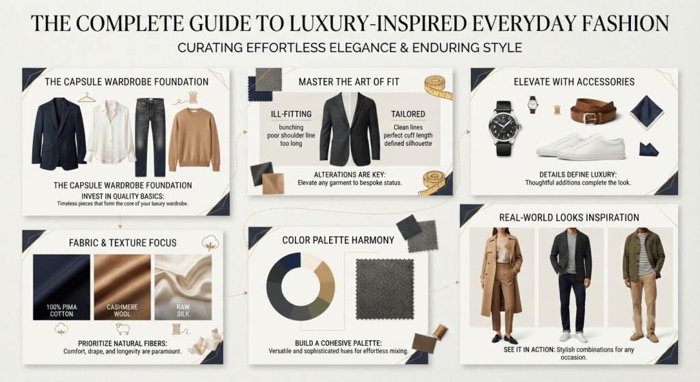 The Complete Guide to Luxury-Inspired Everyday&nbsp;Fashion